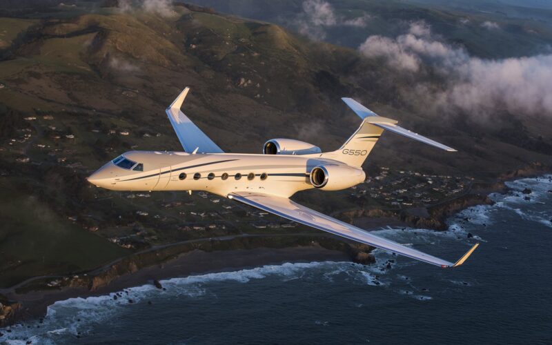 Gulfstream G550 one million flights