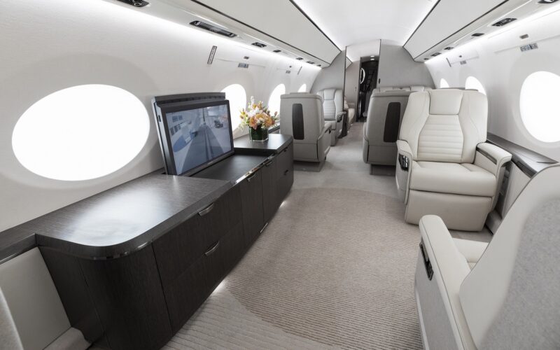 Gulfstream G700 interior