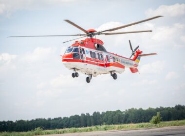 H225 Super Puma of the State Emergency Service of Ukraine