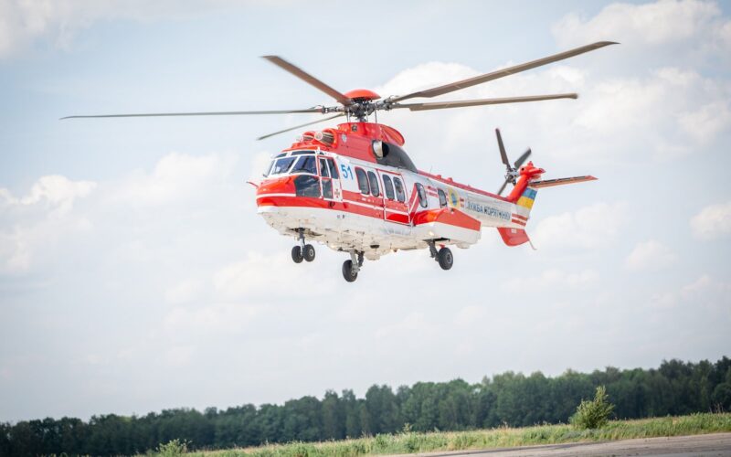 H225 Super Puma of the State Emergency Service of Ukraine