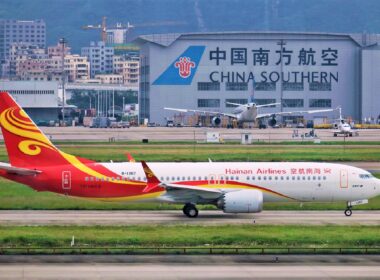 Hainan Airlines Boeing 737 MAX 8 aircraft