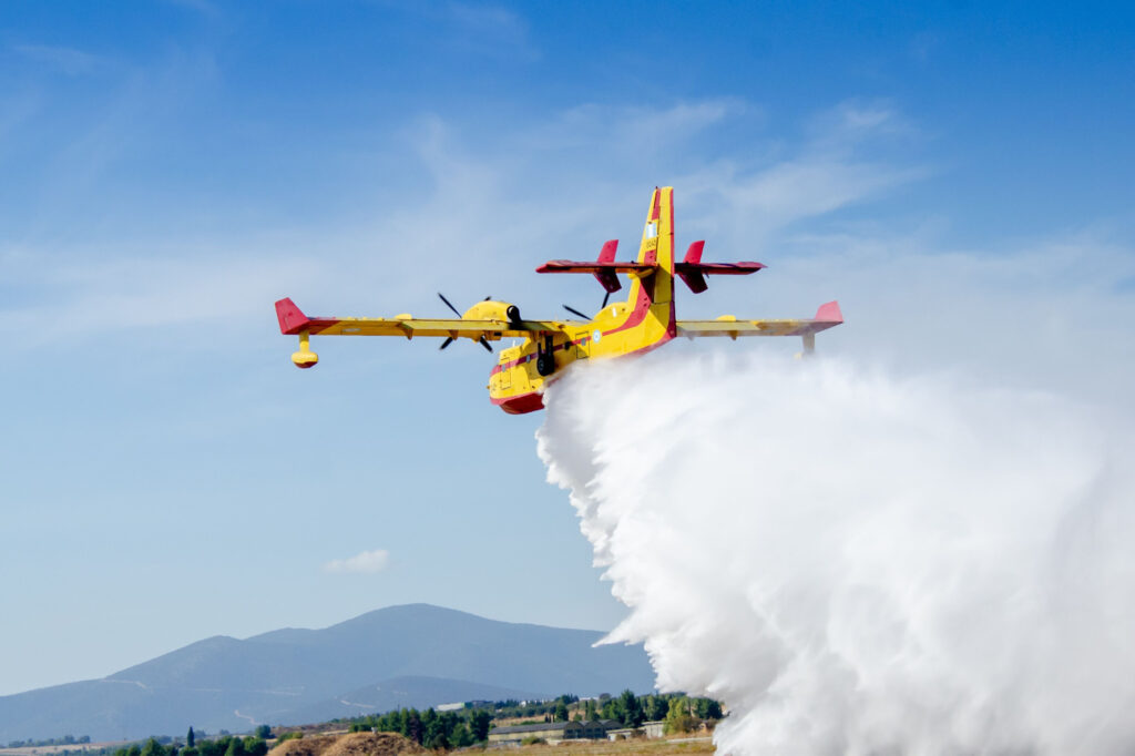 Hellenic Air Force CL-215 Canadair water bomber