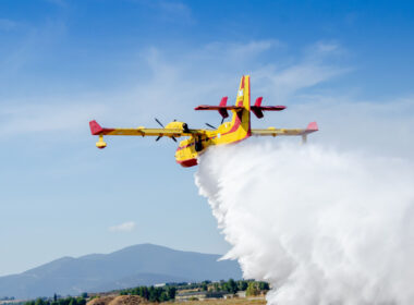 Hellenic Air Force CL-215 Canadair water bomber