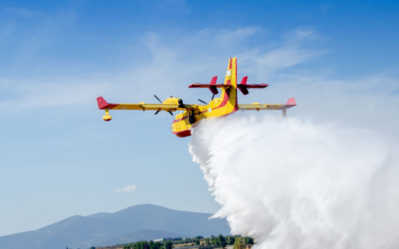 Hellenic Air Force CL-215 Canadair water bomber