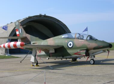 Hellenic Air Force T-2E Buckeye jet trainer