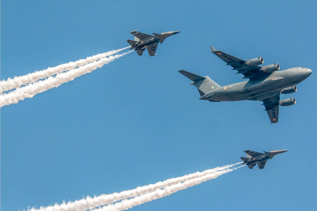 IAF Su 30MKI and C 17