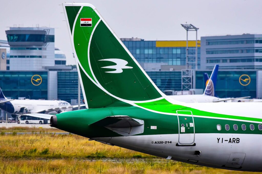 Iraqi Airways tail