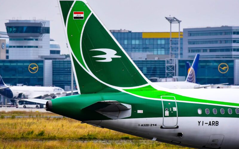 Iraqi Airways tail