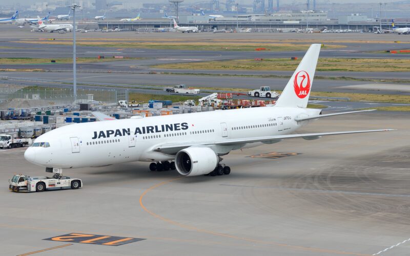 Japan Airlines bids farewell to its second last Boeing 777 200ER