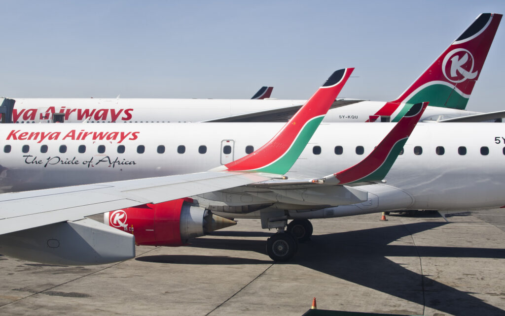 Kenya Airways Nairobi Kenya KQ national airline fleet