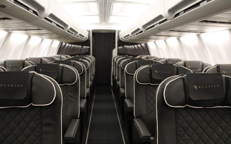 KlasJet introduces luxury Boeing 737-300 for UK market