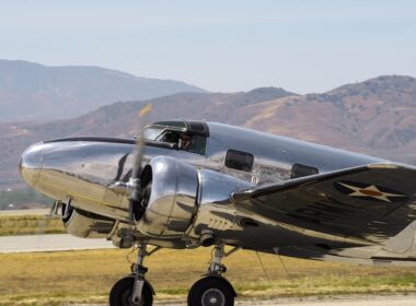 Chino,Airport,,California,,Usa,-,May,6,,2018:,Lockheed,12a