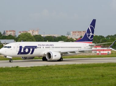 Lviv,,Ukraine,-,June,23rd,,2021:,Lot,Polish,Airlines,Boeing