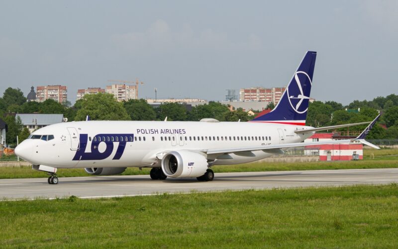 Lviv,,Ukraine,-,June,23rd,,2021:,Lot,Polish,Airlines,Boeing