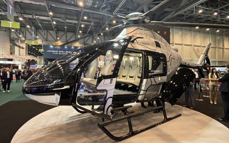 Leonardo AW09 helicopter