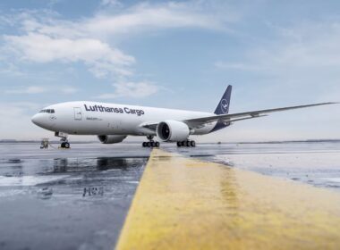 Lufthansa Cargo aircraft