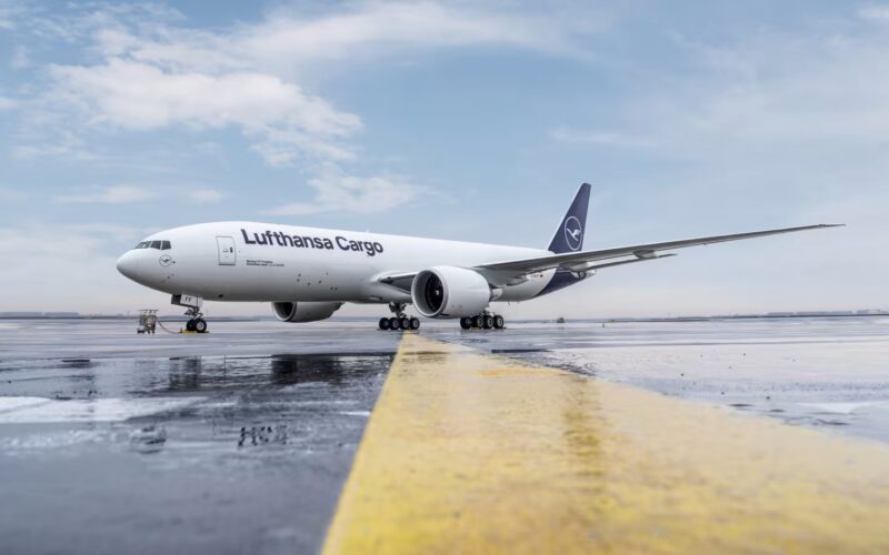 Lufthansa Cargo aircraft