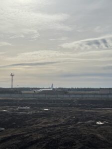 A Macka Invest Airbus A340 600 at Siauliai International Airport SQQ