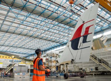 Malaysia Airlines A330neo Aibus facility