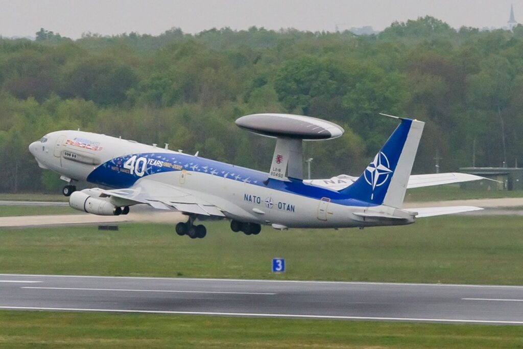 NATO Boeing E 3 Sentry AWACS