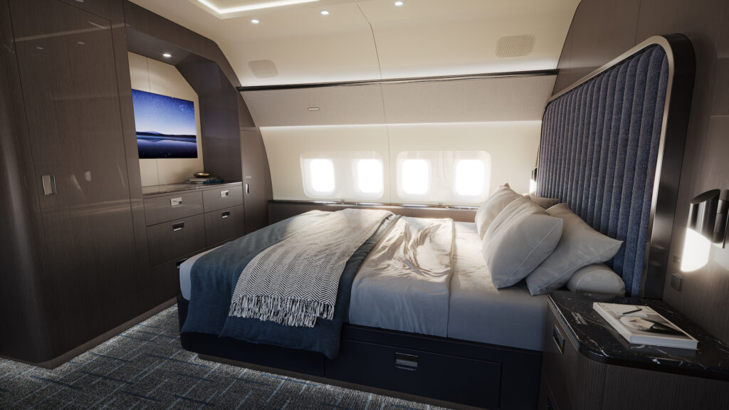 Boeing BBJ interiors