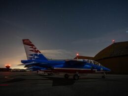 New livery of the Patrouille de France Alpha Jet