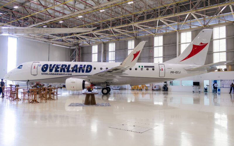 Overland Airways Embraer E 175