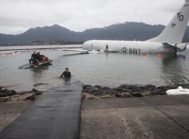 P-8A Poseidon salvage Hawaii