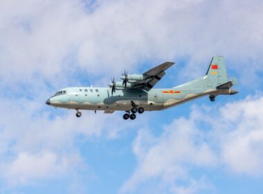 PLAAF Shaanxi Y-9 observation aircraft