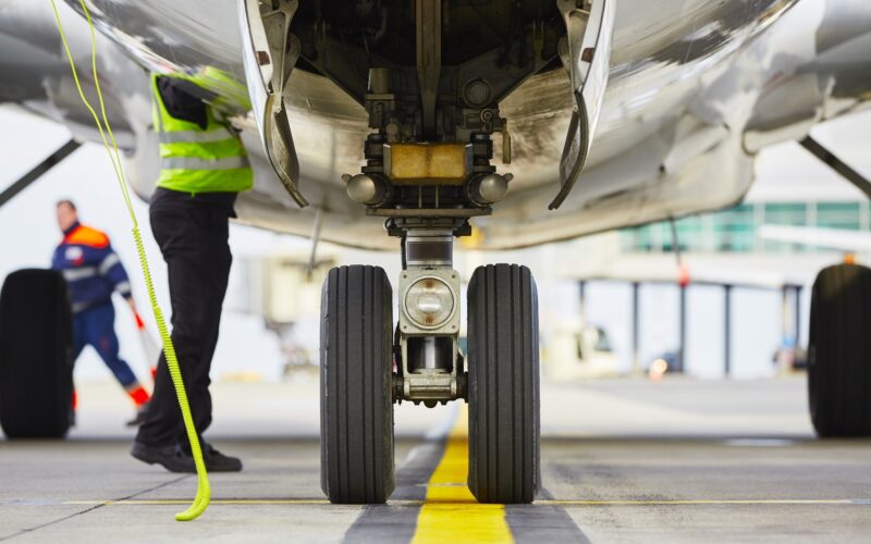 Plane at airport