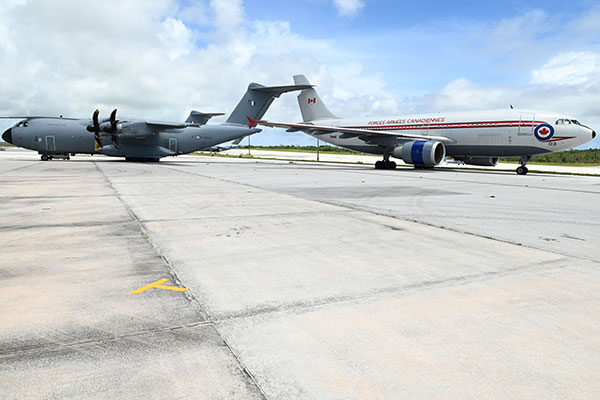 Polaris and A400M collision at Guam