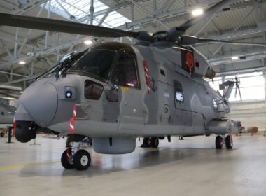 Polish Leonardo AW101 multirole helicopter