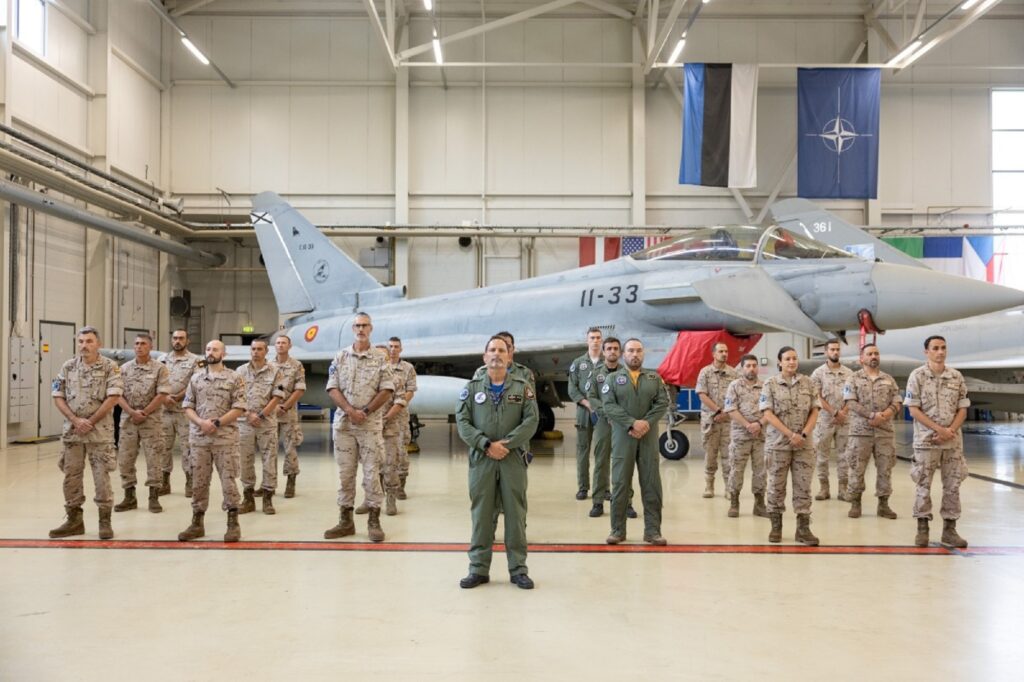 Portuguese and Romanian detachments at Šiauliai and the Royal Air Force detachment at Ämari ended their four month tours