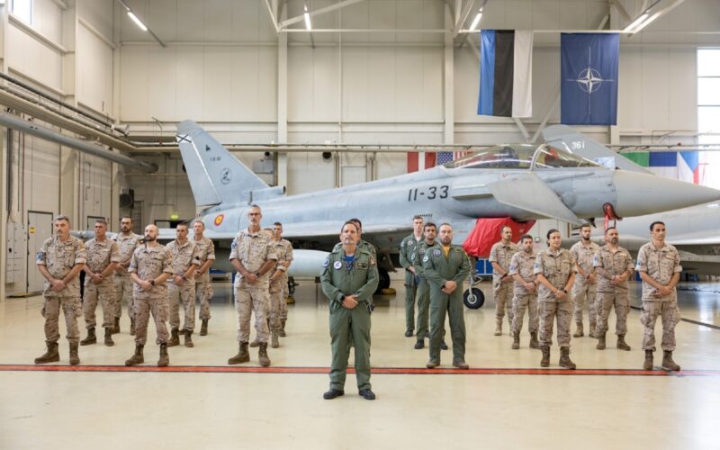 Portuguese and Romanian detachments at Šiauliai and the Royal Air Force detachment at Ämari ended their four month tours