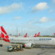 Qantas 737 in MEL