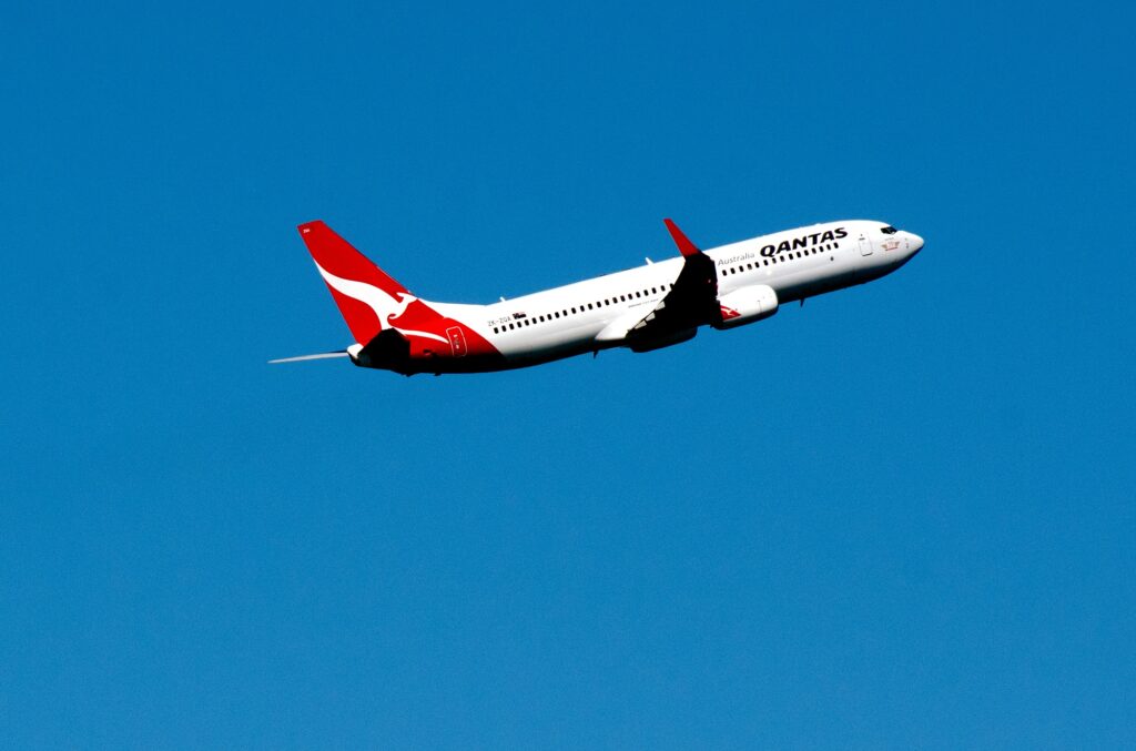 Qantas Airbus A330 plane