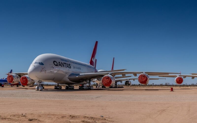 Qantas says that its A380s return to service is negatively impacted by slot constrains at MRO organizations