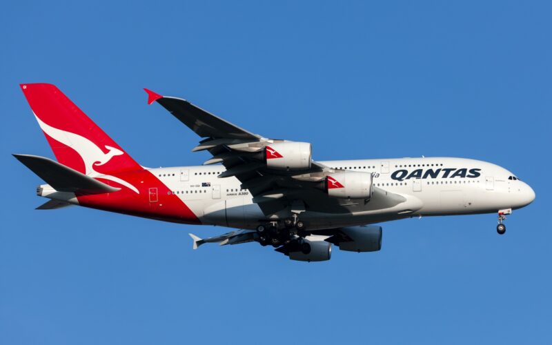 Qantas Airbus A380 vh oqi