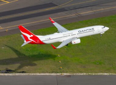 Qantas plane