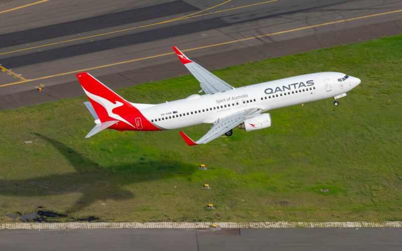 Qantas plane