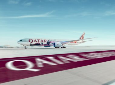 Qatar Airways F1 Boeing 777 livery