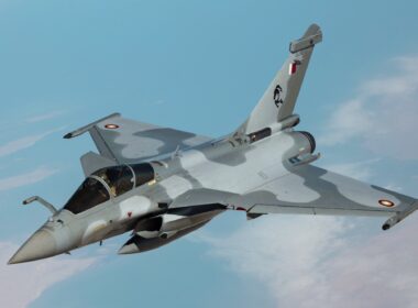 Qatar Emiri Air Force Dassault Rafale fighter jet