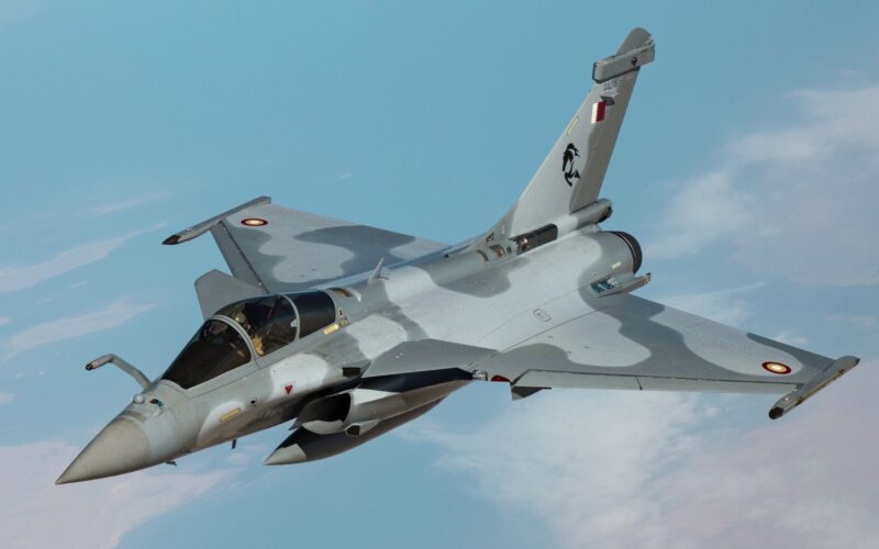 Qatar Emiri Air Force Dassault Rafale fighter jet