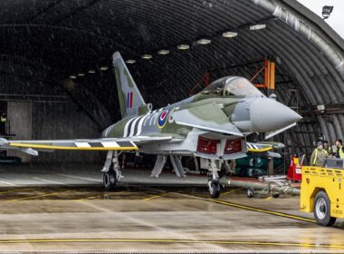 RAF Display Team Eurofighter Typhoon 2024 livery reveal