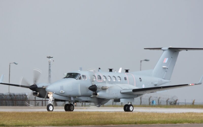 RAF Shadow R1 observation aircraft