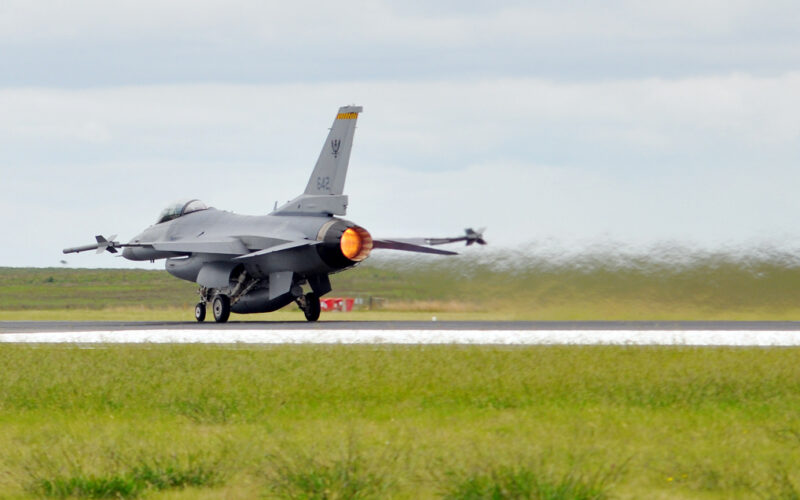 RSAF Lockheed Martin F-16C fighter jet