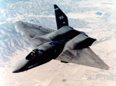 Northrop YF-23 in flight