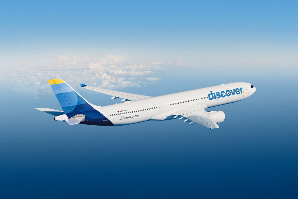 Lufthansa Group has a new airline brand in its portfolio Discover Airlines