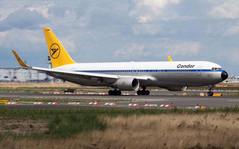 One of Condors retro liveried aircraft will be converted into a freighter in due time in China