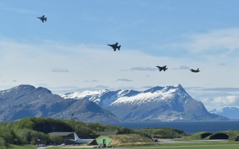 Royal Norwegian Air Force F-16 fighters